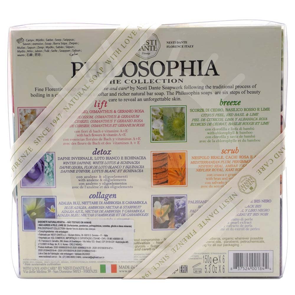 Nesti Dante Philosophia - Soap Collection 6 x 150g Beauty & Personal Care Nesti Dante