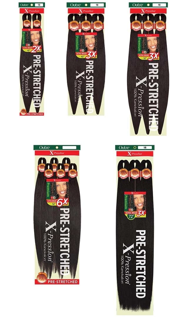 Outre Synthetic Pre Stretched Ultra Braid - Xpression 3X 52" (2T1B/30)