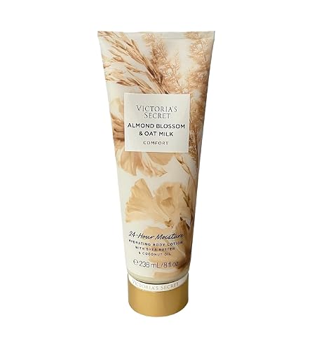Victoria's Secret Almond Blossom & Oat Comfort 24-Hour Moisture Hydrating Body Lotion With Shea Butter 8 fl oz Beauty & Personal Care Victoria's Secret