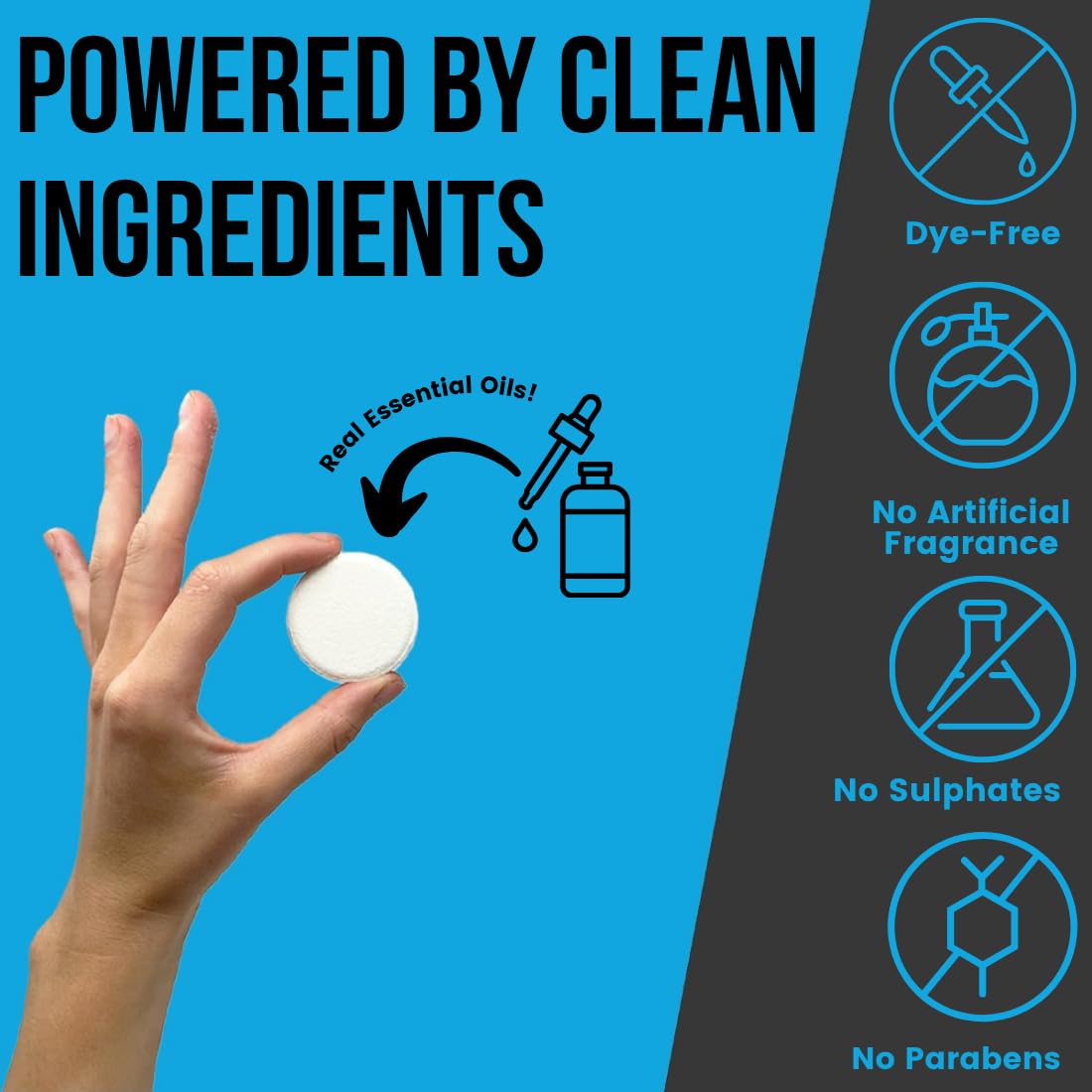 Pure Refreshing Sport Shower Steamers - Peppermint, Made in USA with Natural Minty and Eucalyptus Essential Oil, Gifts for Runners, Muscle Recovery Beauty and Personal Care Pure Athlete