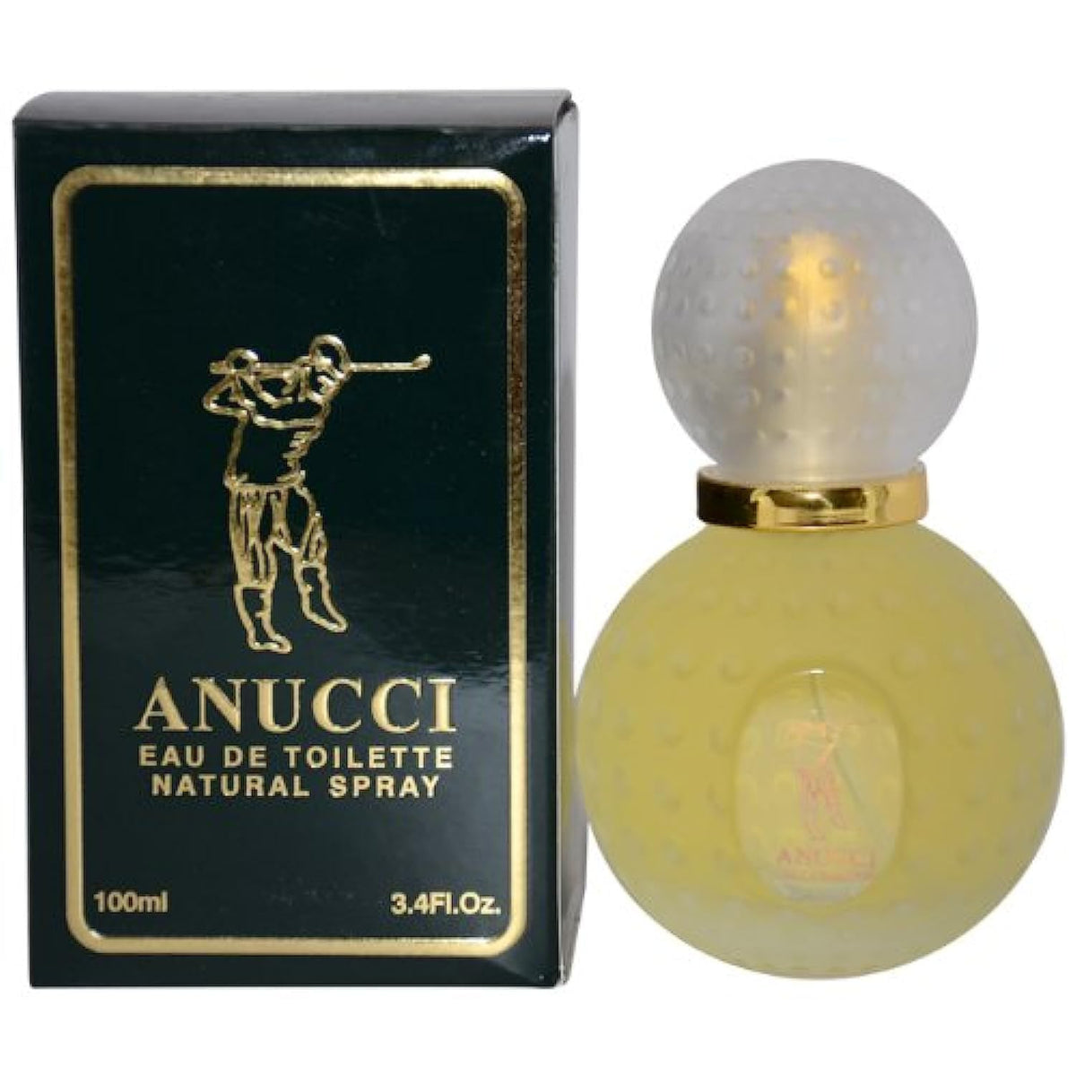 Anucci Eau de Toilette Spray for Men, 3.4 Ounce Beauty & Personal Care Anucci