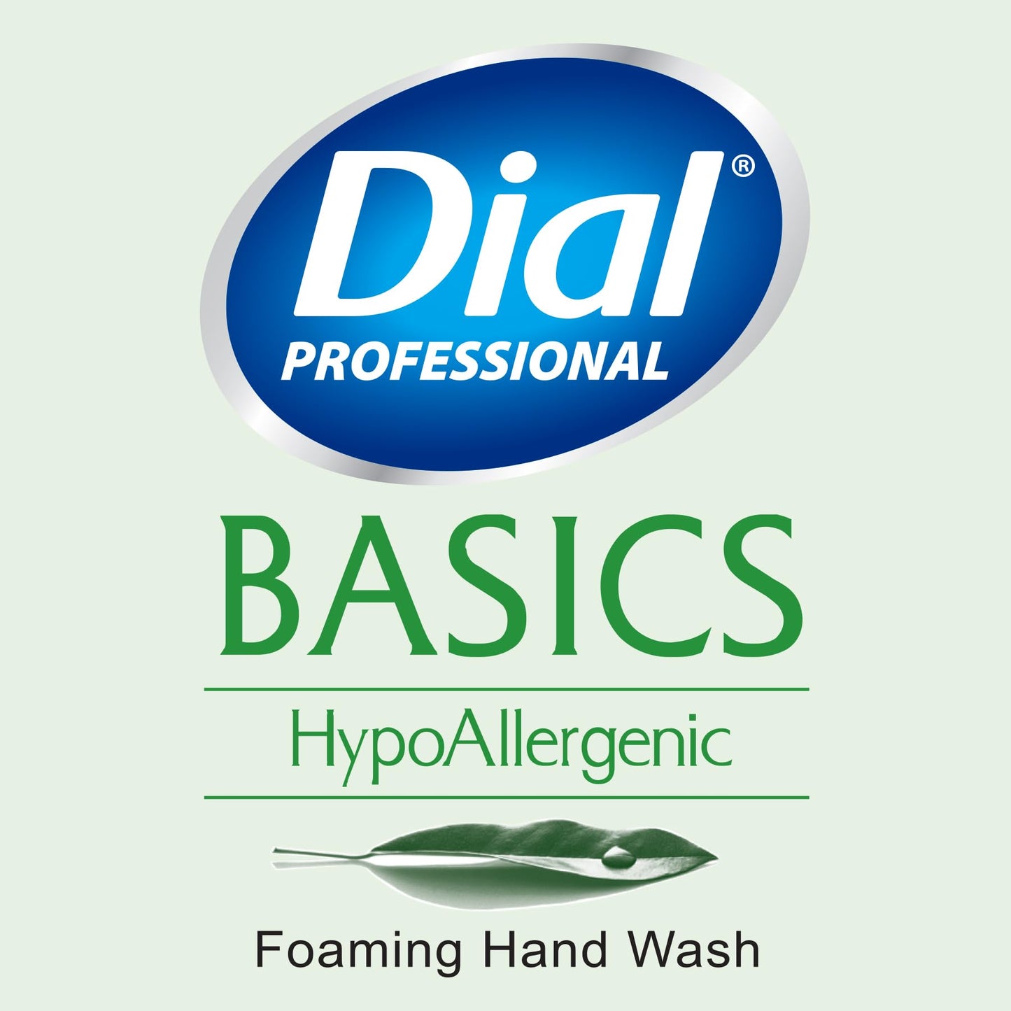 Dial Professional Basics Hypoallergenic Foaming Hand Wash, 1 Gallon Refill Bottle, 128 Fl Oz Beauty & Personal Care Dial