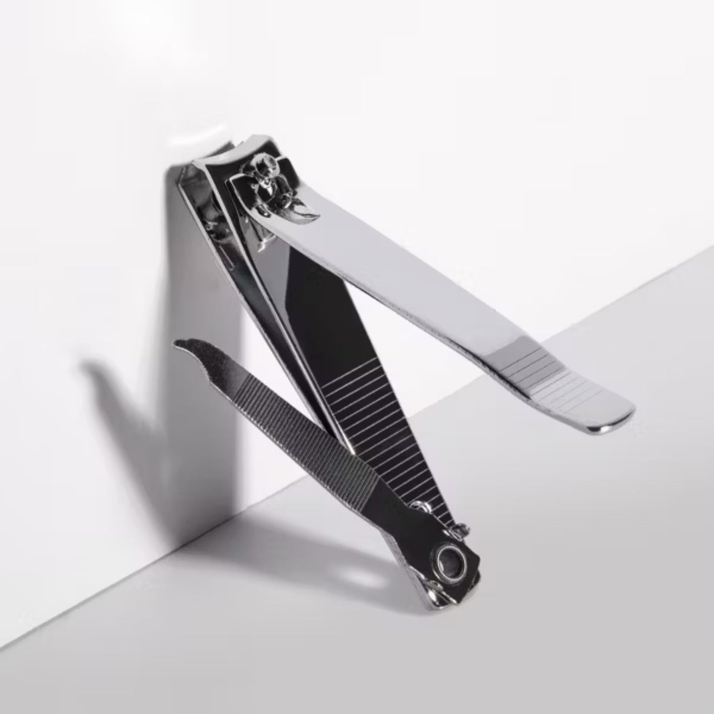 Trim Neat Feet Foot Care Implements Deluxe Toenail Clipper with File, Straight Edge, Stainless Steel, Cuts Toughest Toenails, Helps with Ingrown Beauty & Personal Care Trim