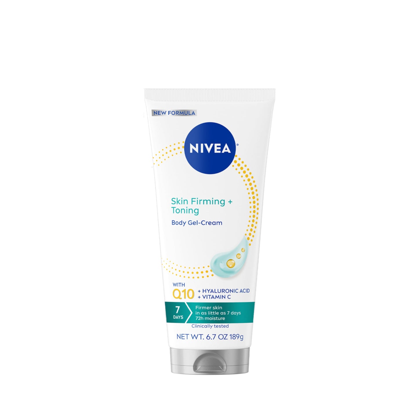 NIVEA Skin Firming & Toning Body Gel Cream with Q10, Hyaluronic Acid and Vitamin C, Clinically Tested Skin Firming & Toning Cream, 72-Hour Moisture Beauty & Personal Care NIVEA