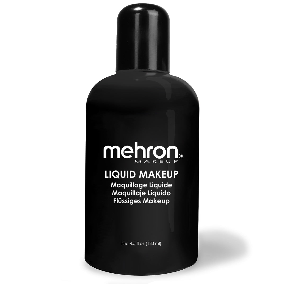 Mehron Makeup Liquid Makeup - BLACK, Face & Body Paint