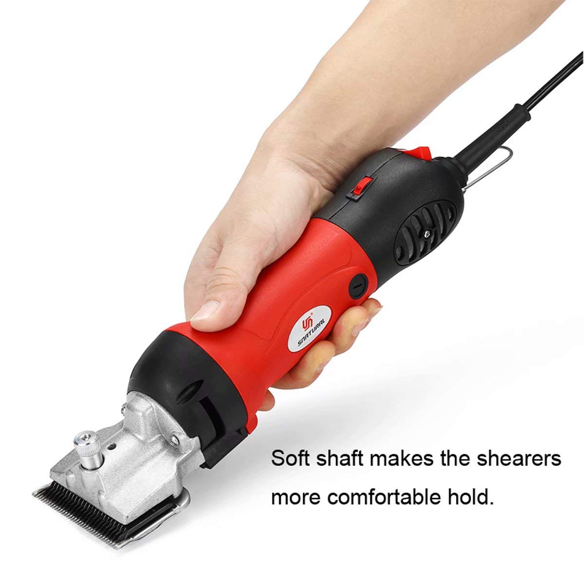 GagalU Professional Sheep Shearing Clippers, 690W 220V-240V Electric Sheep Shearing Clipper Scissors Shears Cutter Goat Horse Clipper Machine 13 Teeth Beauty and Personal Care GagalU