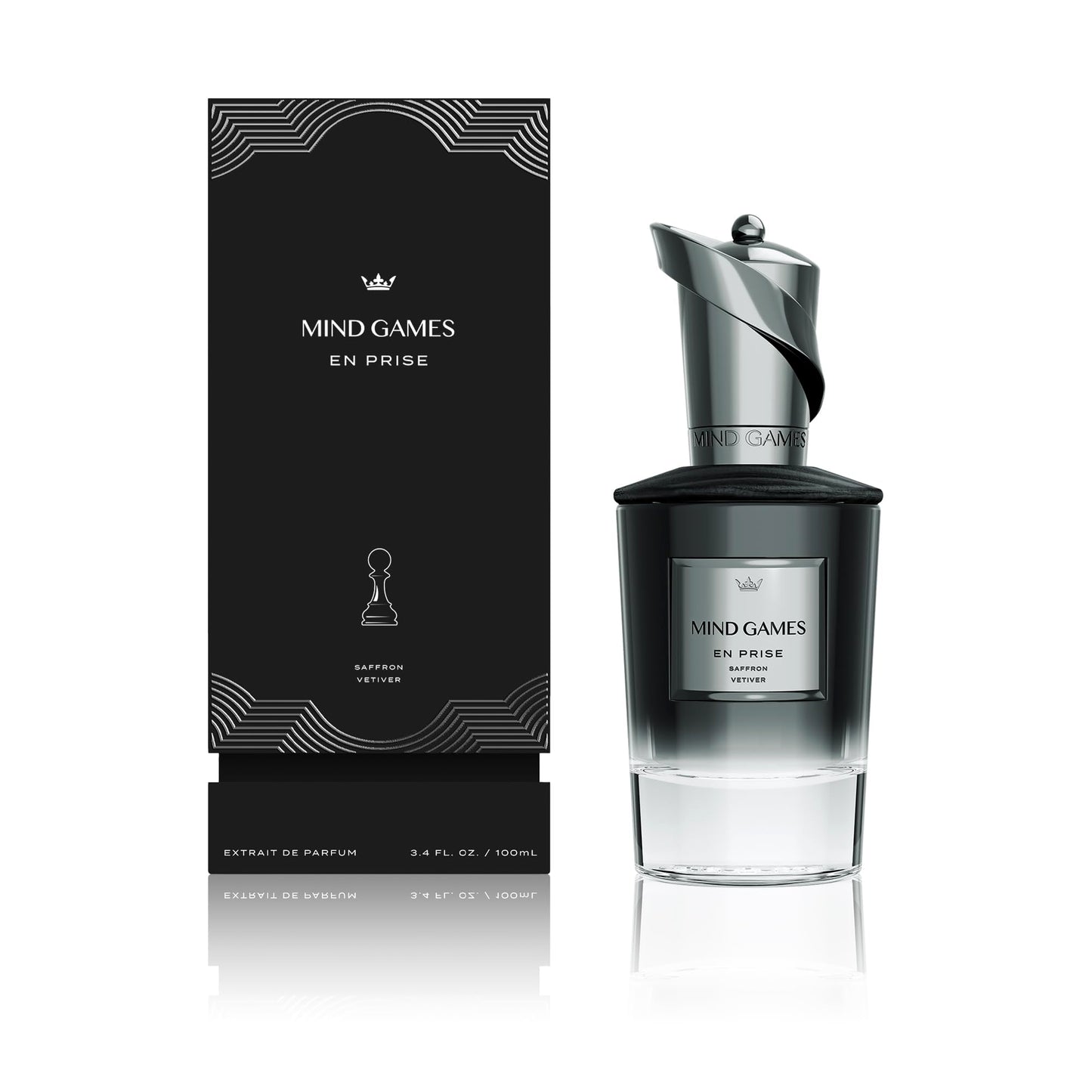 MIND GAMES En Prise 3.4 oz/ 100 mL Extrait de Parfum Beauty & Personal Care MIND GAMES