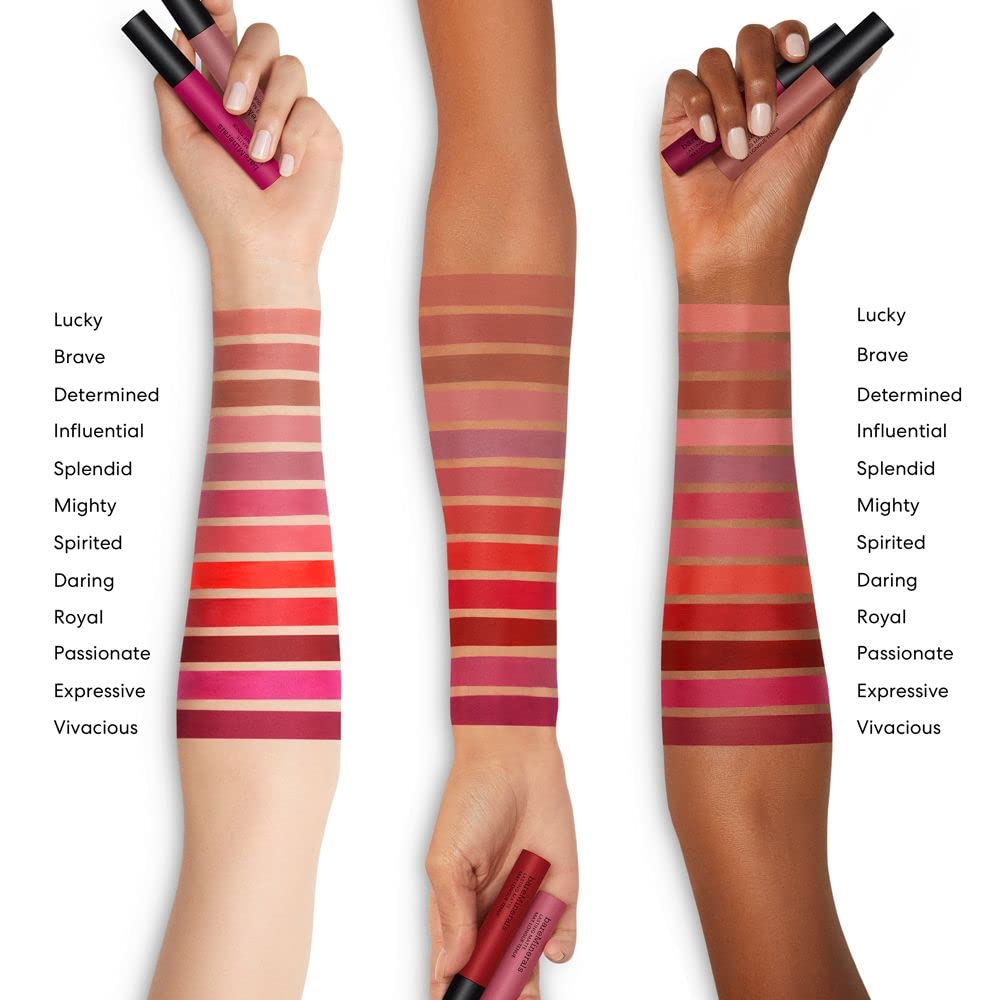 bareMinerals Mineralist Lasting Matte Liquid Lipstick for Women, Velvet Matte Finish, All-Day Wear, Weightless, Non-Drying Formula, Talc-Free Beauty & Personal Care bareMinerals