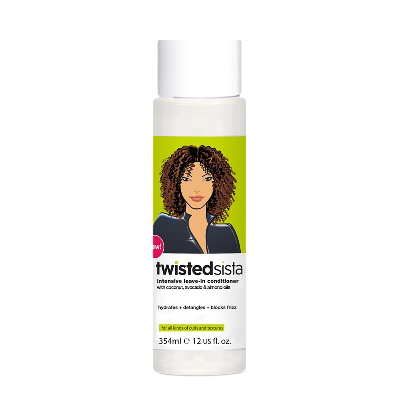 Twisted Sista Intensive Leave-In Conditioner - New Coconut Avocado formula, Coconut, 12 Fl Oz Beauty & Personal Care Twisted Sista