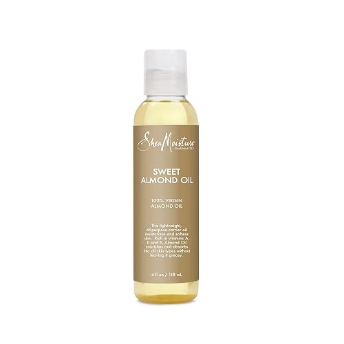 SheaMoisture Body Oil for Dry Skin Sweet Almond Oil Cruelty Free 4 oz Beauty & Personal Care Shea Moisture