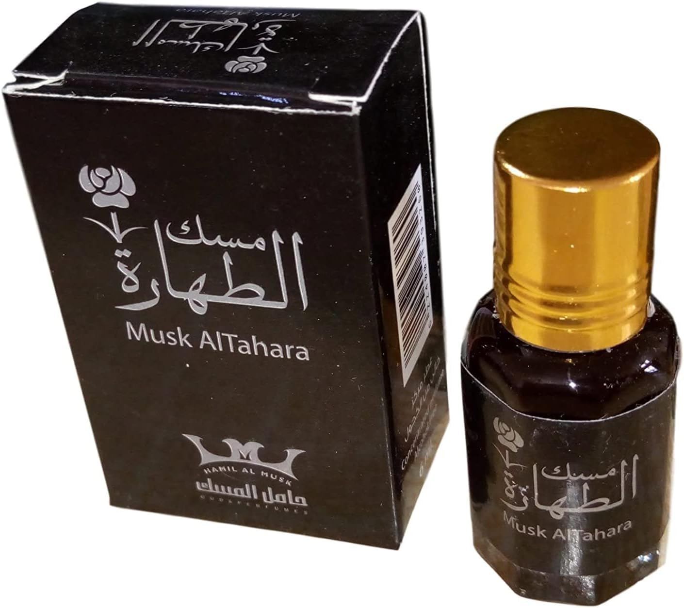 1 Bottle MUSK ALTAHARA Black Arabian Saudi Purity Oil Musk 1 x 5 ml = 0.16 ounce, Purity Musk Black ??? ??????? ???? Beauty & Personal Care Musk AL tahara