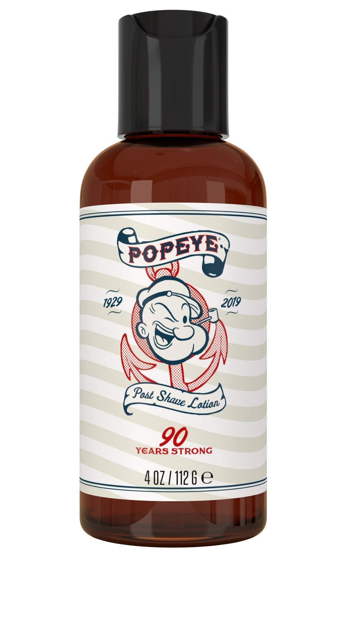 Popeye Shaving Co Nourishing Post Shave Lotion, Soothing Men's Aftershave Lotion for all Skin Types, Sandalwood Scent, 4 oz Beauty and Personal Care Razor MD