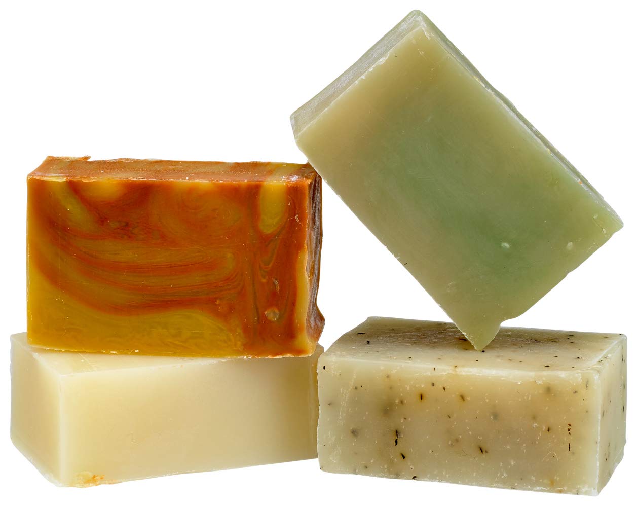 Fabulous Frannie Favorite's Essential Oil Herbal Soap Sampler Gift Set Includes Patchouli, Lavender, Tea Tree, and Peppermint - 2 Ounce (Pack of 4) … Beauty & Personal Care Fabulous Frannie
