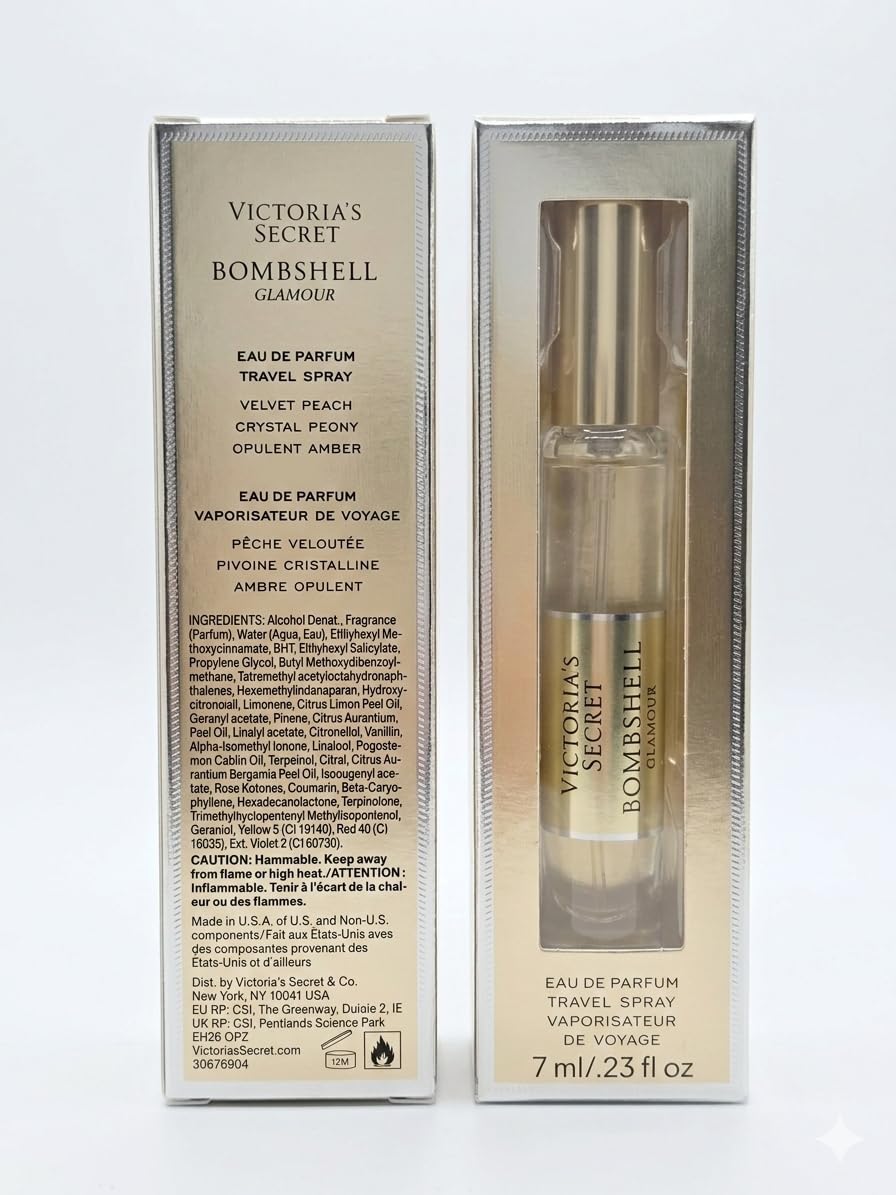 Victoria's Secret Bombshell Glamour Travel Spray Eau de Parfum .23 fl oz Beauty & Personal Care Victoria's Secret