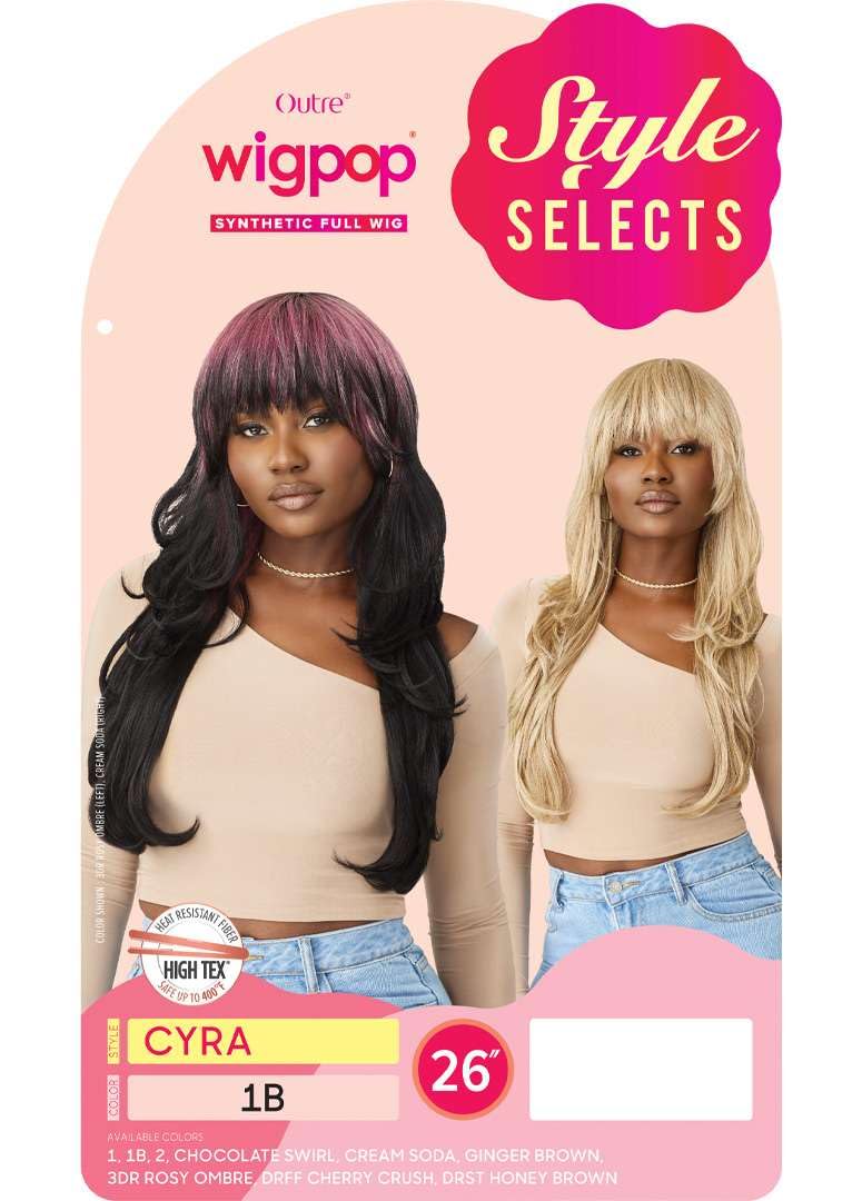 Outre Wigpop - Style Selects - Cyra (JET BLACK 1)