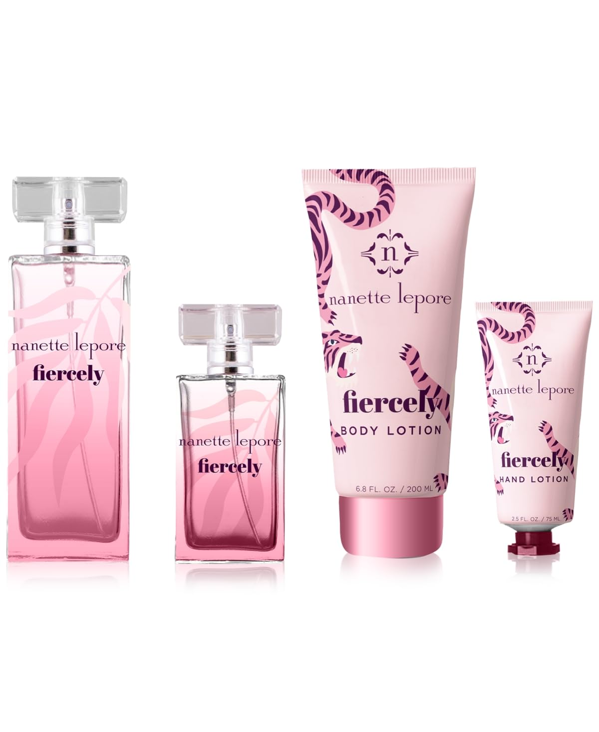 Nanette Lepore Fiercely 4 Piece Gift Set, 3.4 fl. oz. Beauty & Personal Care Nanette Lepore