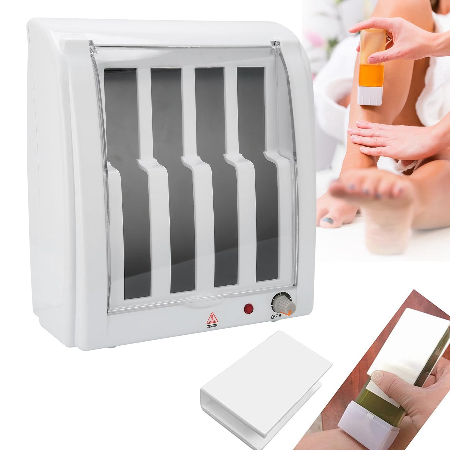 Dioche Professional Electric Wax Warmer for Home Beauty Salon, Hair Removal Treatment for Facial & Full Body Waxing (US) Beauty and Personal Care Dioche