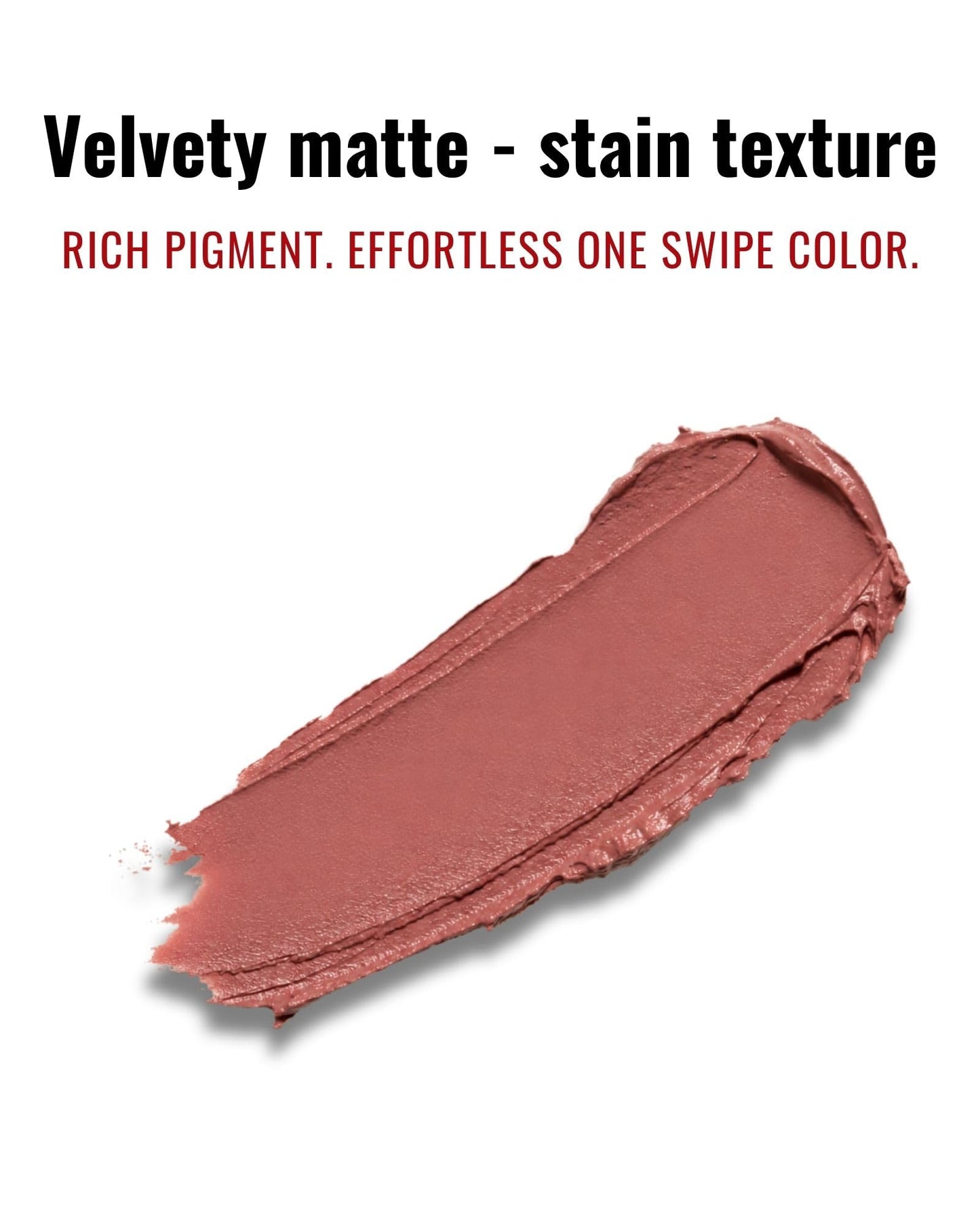 Sworn Beauty Matte Lipstick "Lovers Mauve" by Kenzie Carter - Long Wear Velvet Finish Lip Color, Lightweight Comfortable Formula, High Pigment Beauty & Personal Care Sworn Beauty LLC