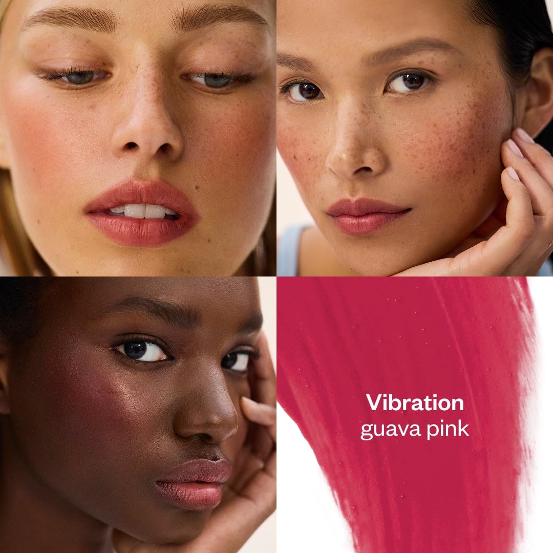 Kosas Impressionist Multistick - Multiuse Lip and Cheek Tint, Buildable Color for a Natural Flush, Hydrating Formula, 12-Hour Wear, Vibration