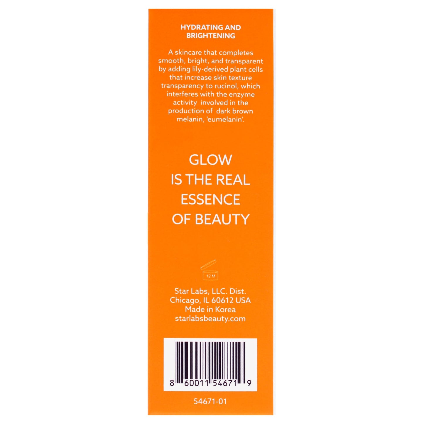 Starlabs Glow Spot Corrector K-Beauty Dark Spot Corrector Rucinol Lily Extract 30ml 1oz Korean Beauty Beauty & Personal Care StarLabs