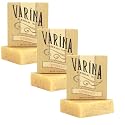 Varina Organic Lemongrass Bar Soap - Gentle Cleansing for Sensitive Skin, Herbal and Mint - 3 Pack Beauty & Personal Care Varina