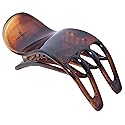 Parcelona French Simply Bear Paw Medium 3” Celluloid Non Slip Side Slide In Jaw Yoga for Fine Hair Fashion Durable Styling Women Hair Accessories Claw Beauty & Personal Care Parcelona