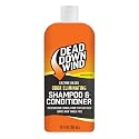 Dead Down Wind Shampoo & Conditioner | 12 oz Bottle | Odor Eliminator, Hunting Accessories | Gentle Shampoo & Conditioner for Hunting | Safe Beauty & Personal Care DEAD DOWN WIND