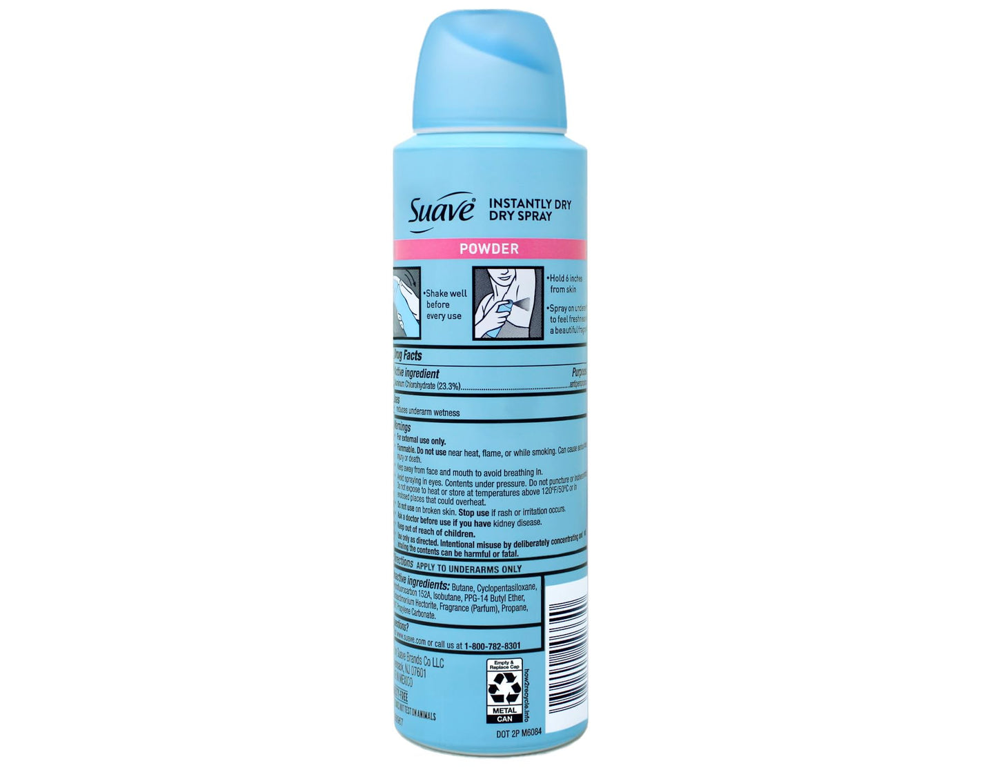 Suave, Antiperspirant Dry Spray Powder, 3.8 Ounce Beauty & Personal Care Suave