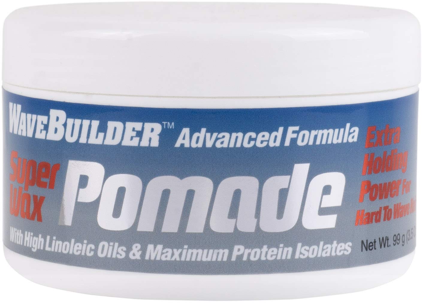 WAVEBUILDER Advanced Formula Super Wax Pomade 3.5 OZ Beauty & Personal Care WAVEBUILDER