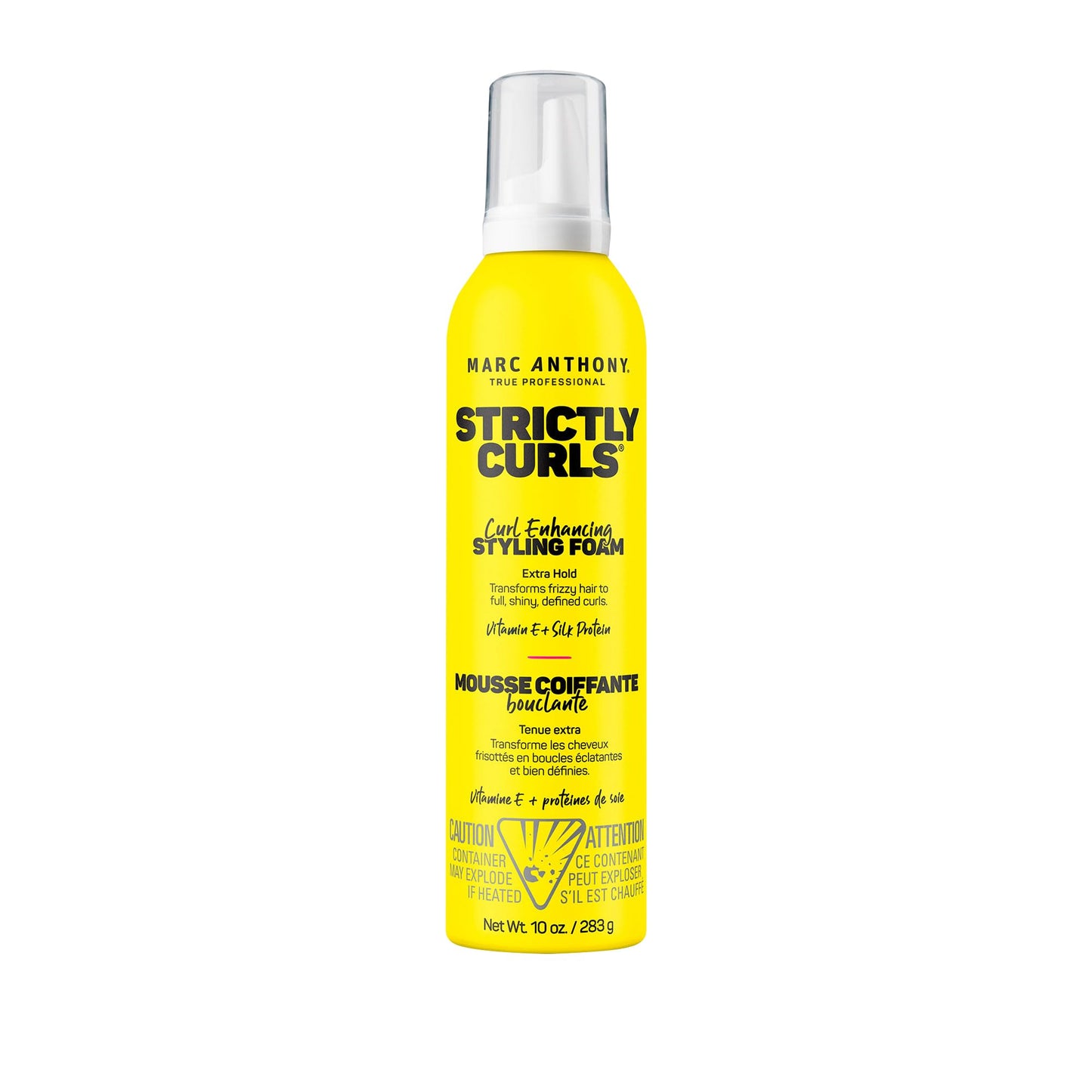 Marc Anthony Strictly Curls Styling Foam – Extra Hold Curl Enhancing Mousse with Vitamin E & Silk Proteins, Anti-Frizz, Sulfate-Free Beauty & Personal Care Marc Anthony