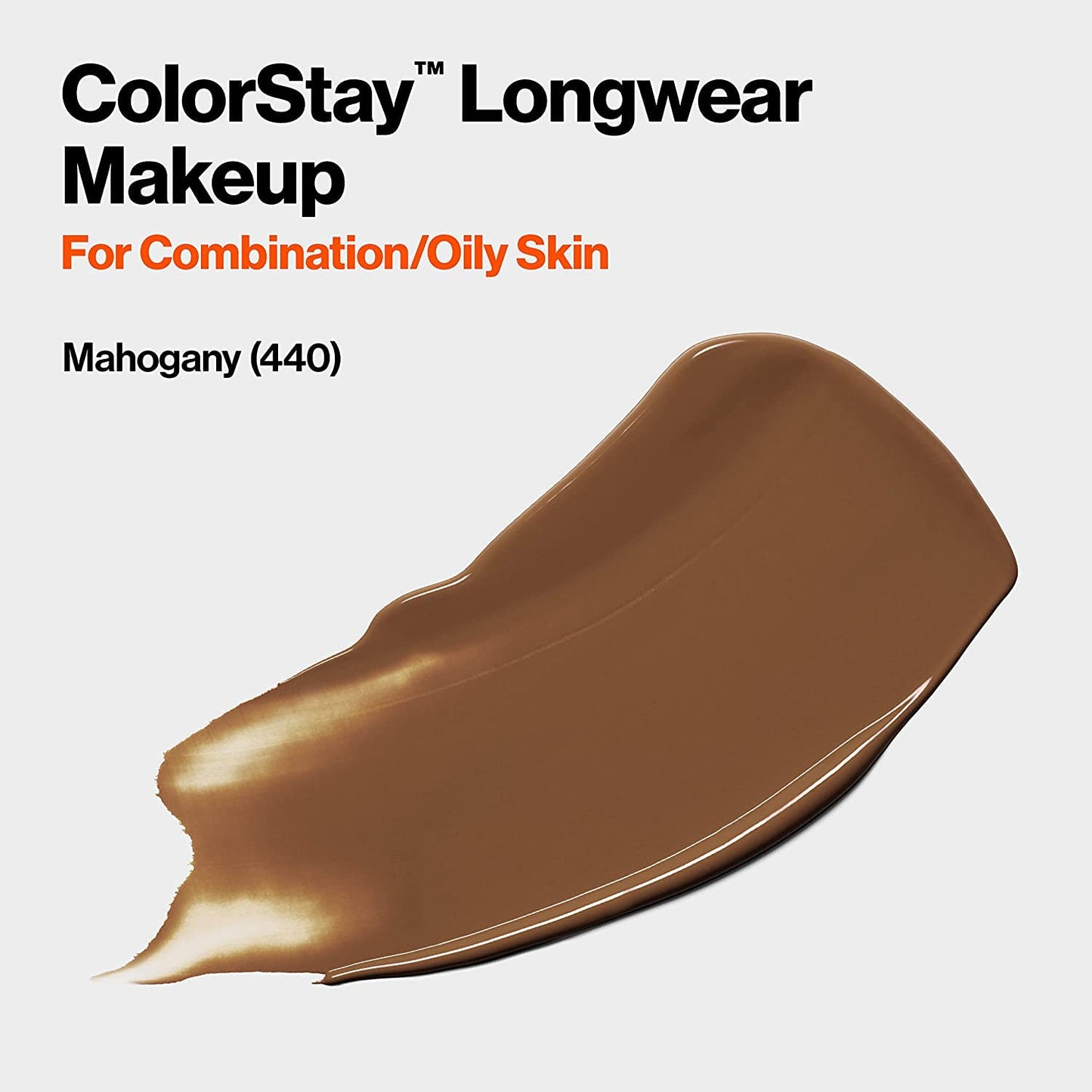 Revlon Colorstay SPF 15 Makeup Foundation for Combination/Oily Skin, Mahogany, 1 Fl Oz Beauty & Personal Care REVLON