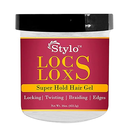 J. AMILA Styling Gel, 16oz - High Hold Loc Gel for Dreads and Braids, Locking, Twisting, and Braiding Hair Gel, Nourishing Vitamin B5 and Aloe Vera Beauty & Personal Care J. AMILA