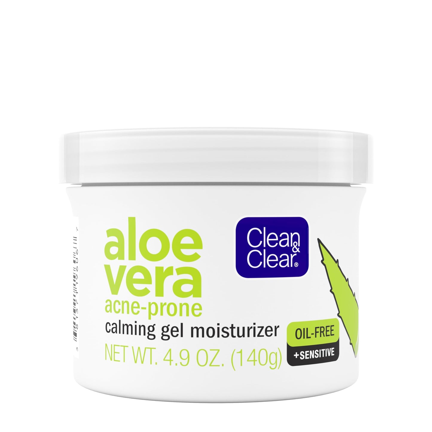 Clean & Clear Aloe Vera Calming Gel Acne Facial Moisturizer for Acne-Prone & Sensitive Skin, Oil-Free Daily Moisturizing Gel, 4.9 Oz Beauty & Personal Care Clean & Clear