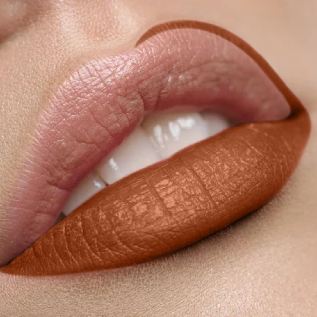 By The Clique Premium Long Lasting Matte Nude Lip Liner Pencil |Mocha Latte | Brown Lip Liner Beauty & Personal Care By The Clique