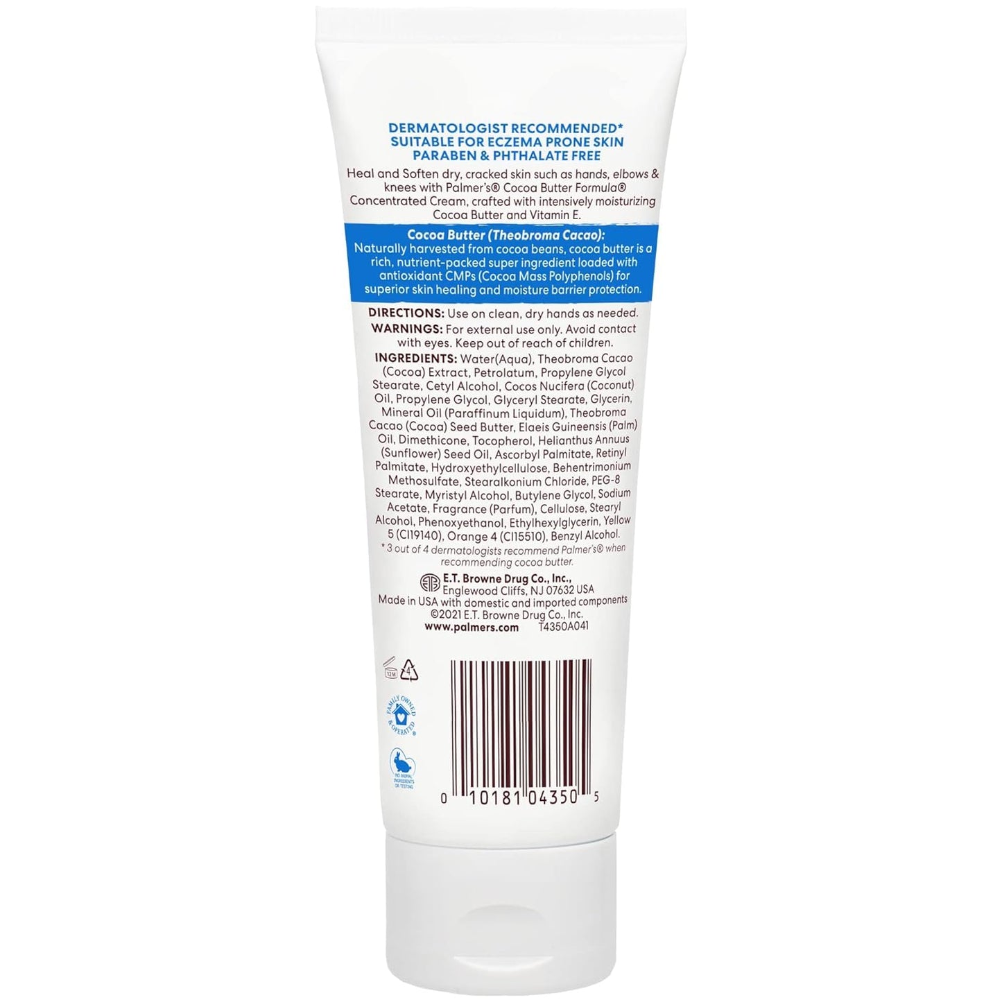 Palmers Cocoa Butter Tube Concentrated 3.75 Ounce (111ml) (3 Pack) Beauty & Personal Care Palmer's