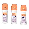Dry Idea Deodorant 3.25 Ounce Roll-On Unscented Anti-Perspirant (96ml) (Pack of 3) Beauty & Personal Care Dry Idea