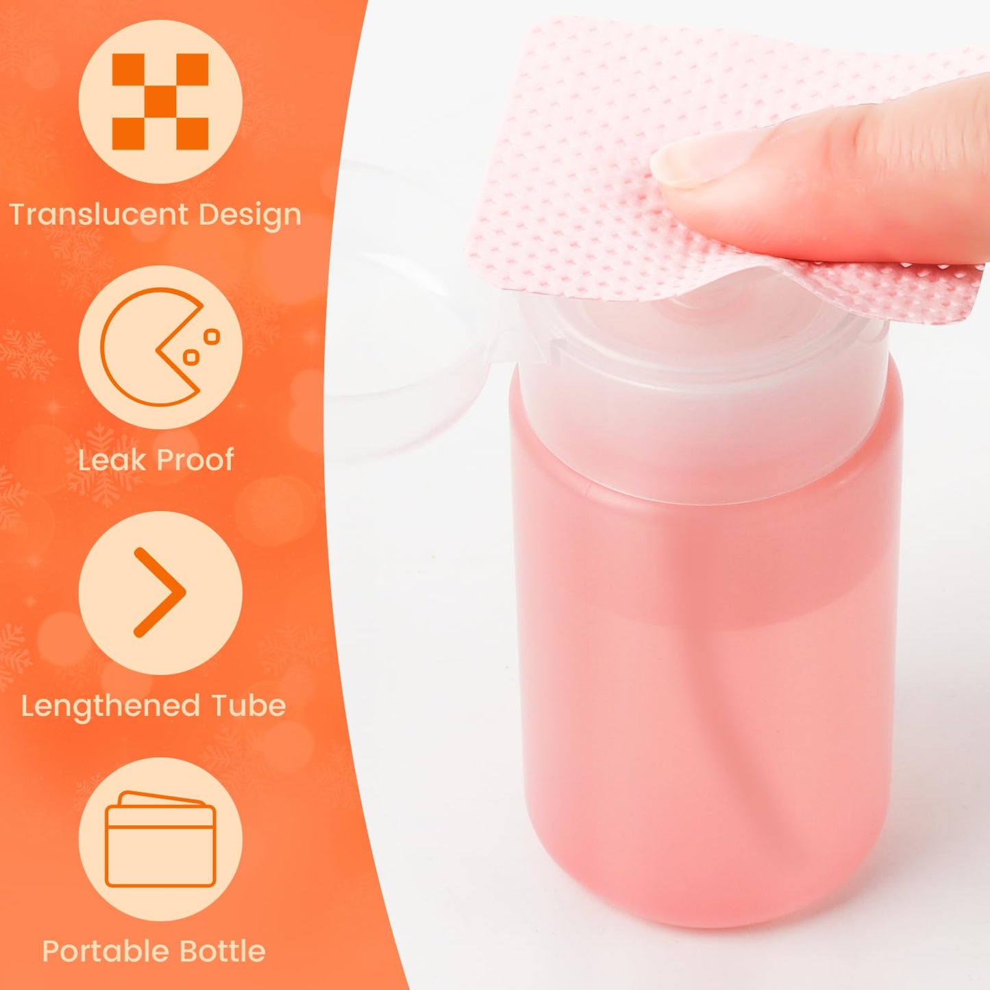 Corconess 400PCS Lint Free Nail Wipes with Dispenser - Gel Nail Polish Remover Wipes with Acetone Dispenser,Lash Extensions Glue Cleaning Wipe Beauty and Personal Care Corconess