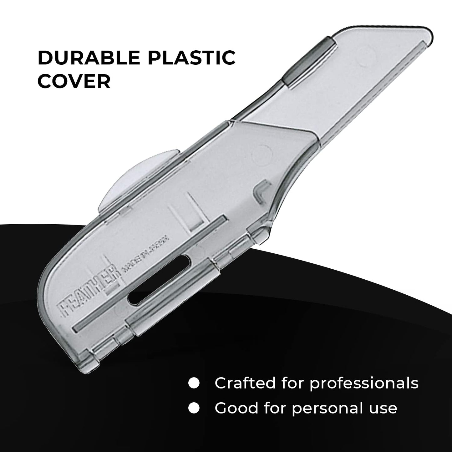 Feather Artist Club DX Straight Razor Case - Razor Blade Holder - Straight Razor Travel Case - Made in Japan Beauty and Personal Care Feather