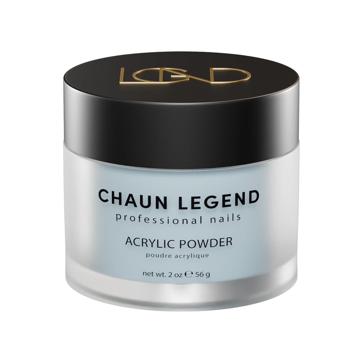 Chaun Legend Acrylic Powder, 2 Oz Long Lasting Salon Quality, Bubble Free, Self Leveling Professional Manicures, Fake Nails, Carving & Extensions, Cry
