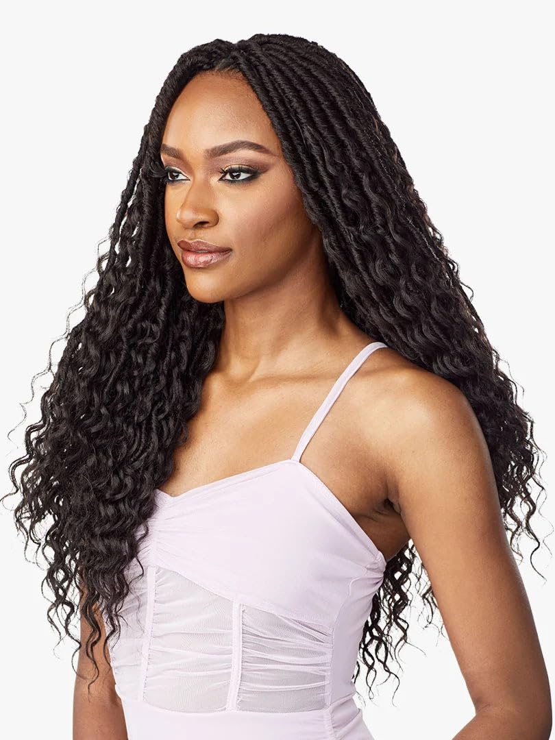 Sensationnel Lulutress Crochet Braiding Hair-3X Bohemian Locs 20in,M27/613