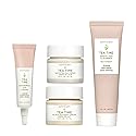 Earth To Skin Tea Time Starter Set: White Tea Cleanser (1.0 Fl Oz), White Tea Day Cream (0.5 Fl Oz), Black Tea Night Cream (0.5 Fl Oz), Chamomile Eye Beauty & Personal Care Earth To Skin