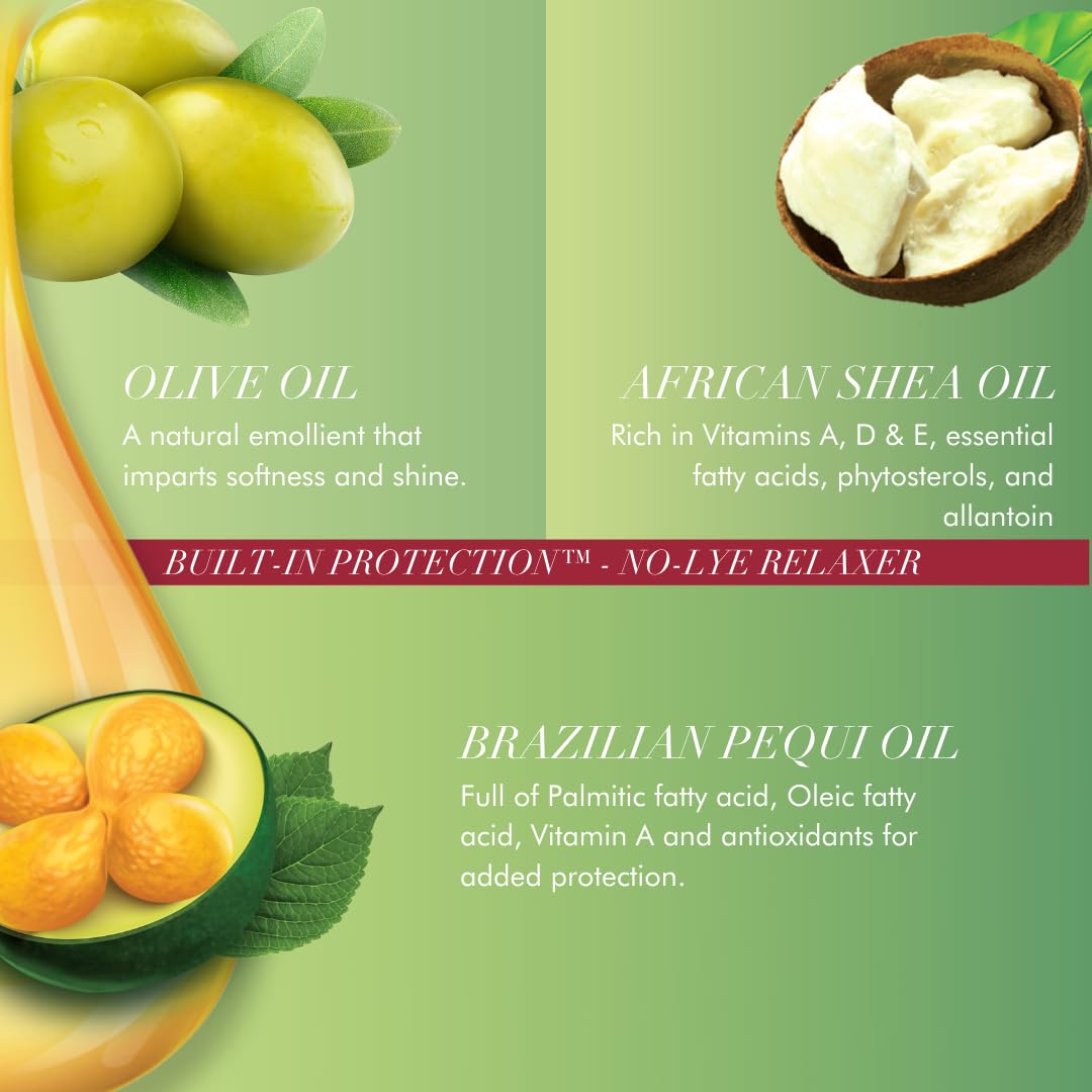 ORS Olive Oil Built In Protection New Growth No-Lye Hair Relaxer Normal Strength