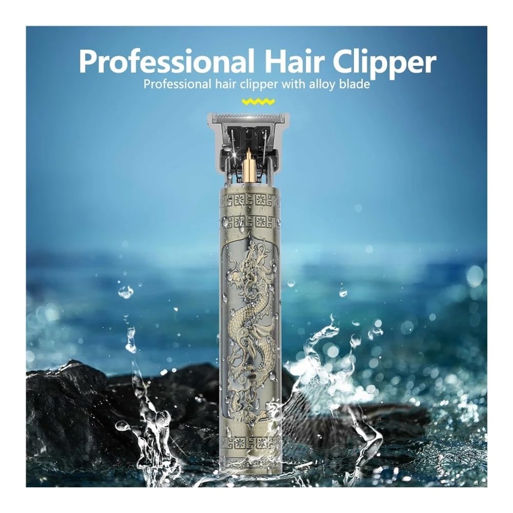 Razors T9 Original Hairdresser Set Coat Trimmer Men's Electric Razor Men's Lence Professional Haircut Razor(Golden Buddha) Beauty and Personal Care EWKYLSEM