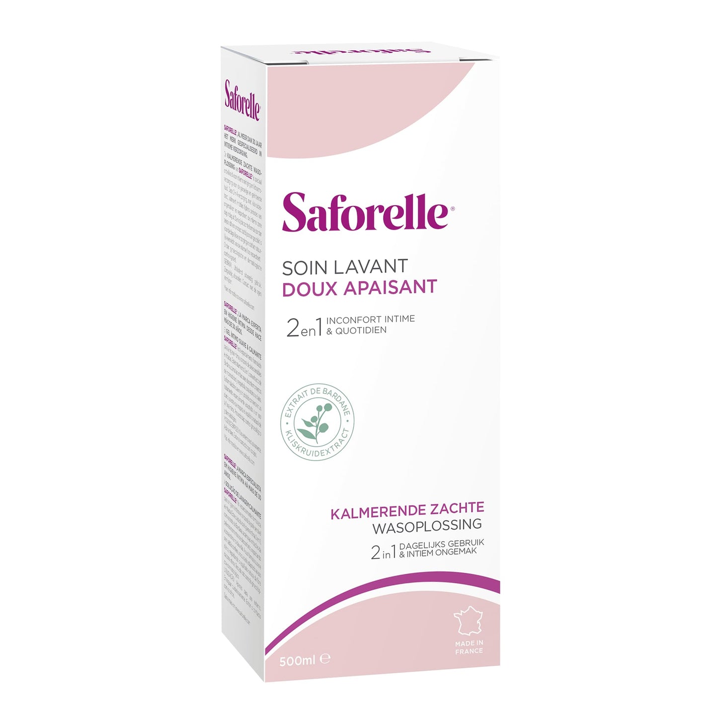 Saforelle Gentle Cleansing Care 500Ml Beauty & Personal Care Saforelle