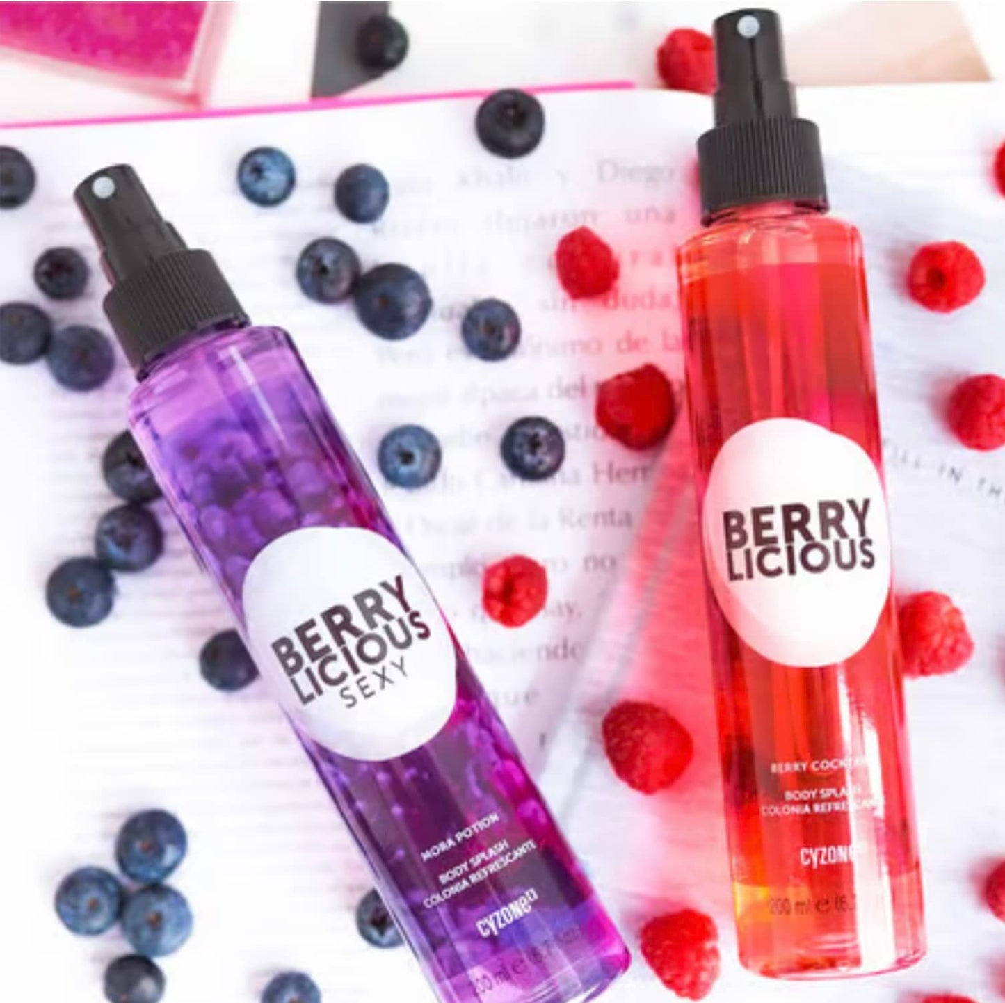 Cyzone Berrylicious Berry Cocktail Refreshing Body Splash 6.7 fl. oz. (200ml) Beauty & Personal Care Cyzone L'Bel