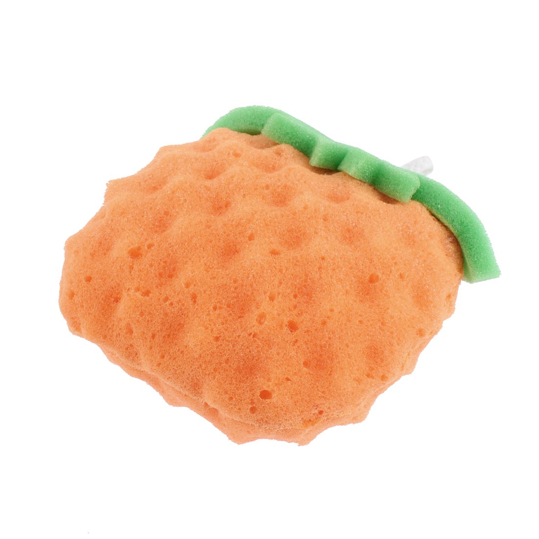 Ruilogod Sponge Fruit Shape Bath Shower Body Cleaning Scrubber Orange Green (id: 664 e58 0cc 056 76b Beauty and Personal Care Ruilogod