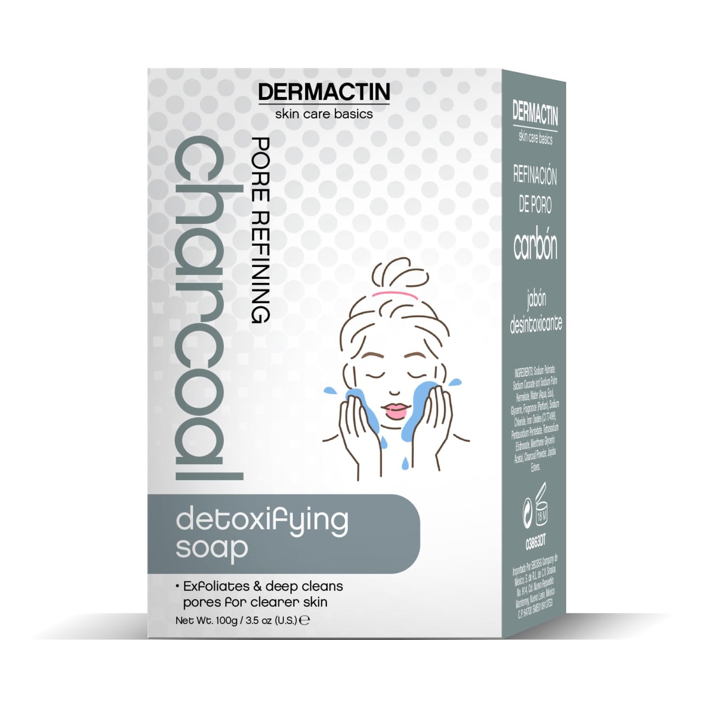 Dermactin-TS Pore Refining Charcoal Soap, 3.5 Ounce Beauty & Personal Care Dermactin