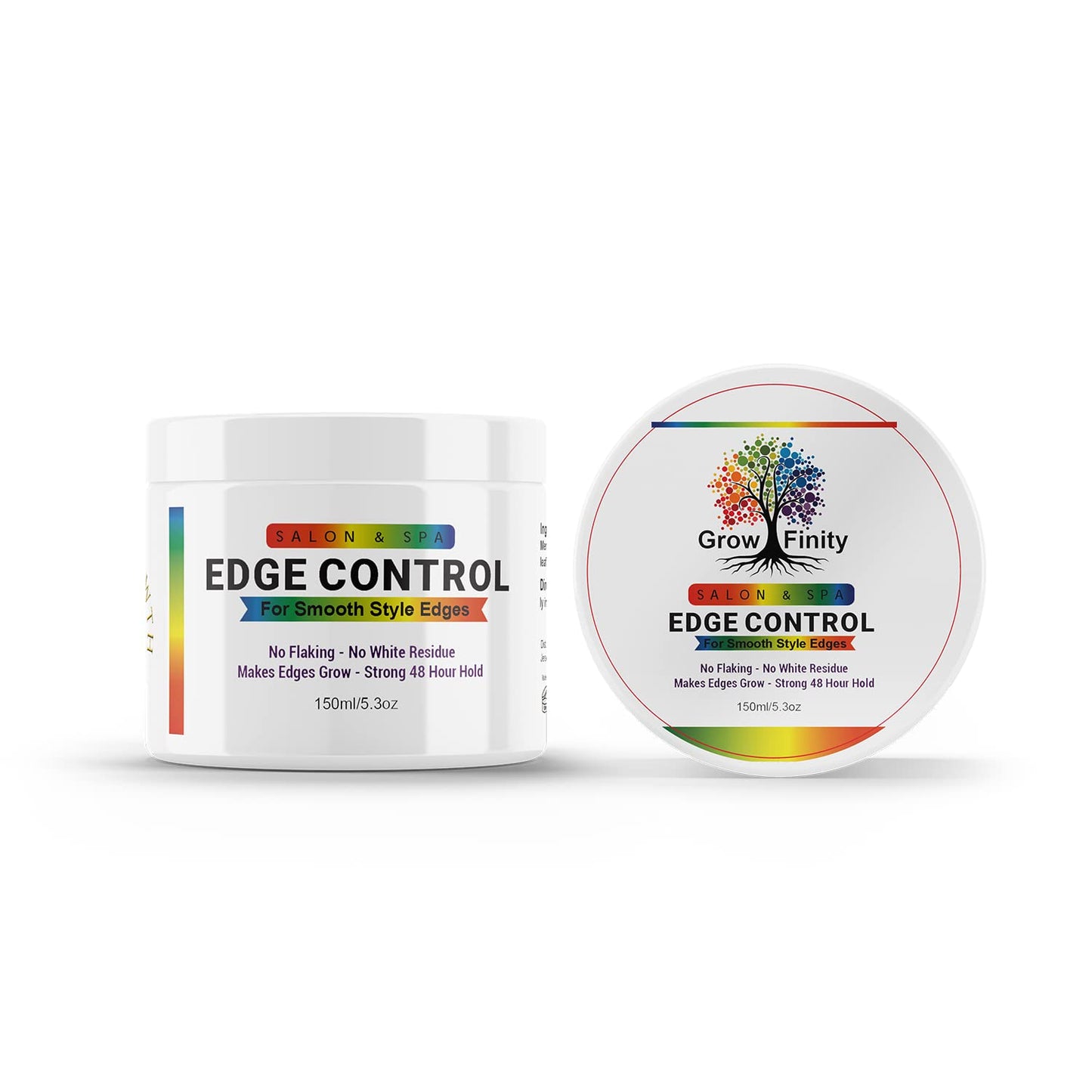 GrowFinity Hair Growth Gel with Biotin and Argan Oil for Rapid Growth | Strong 48-Hour Hold Styling Gel for Edges | Extra Large 5.3 Oz Beauty & Personal Care GrowFinity