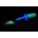 UV Blacklight Reactive Cosmetic Face & Body Glitter Powder (10 Gram Jars) (UV Shamrock Green) Beauty & Personal Care DIRECTGLOW LLC