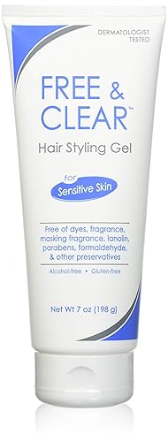 Free & Clear Hair Styling Gel 7 oz (Pack of 3) Beauty & Personal Care Free & Clear